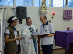 25. Chegada na Escola e Missa